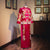Costume de marié chinois rétro pleine longueur Dragon & Broderie de bon augure