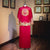 Costume de marié chinois rétro pleine longueur de broderie de bon augure