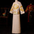Drachen & Glücksverheißende Stickerei Traditioneller Chinesischer Bräutigam Anzug Tunika Anzug