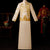 Costume de marié chinois traditionnel pleine longueur Dragon et broderie de bon augure