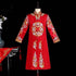 Dragon & Phoenix Pattern Brocade Traditional Chinese Groom Suit