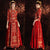 Falda plisada con bordado floral Traje de boda chino tradicional