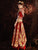 Phoenix Stickerei & Pailletten Faltenrock Traditioneller Chinesischer Hochzeitsanzug