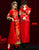 Dragon Embroidery Full Length Traditional Chinese Groom Suit