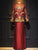 Traje de novio chino tradicional bordado de dragón de cuerpo entero