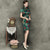 Mandarin Collar Silk Blend Cheongsam Mini Floral Chinese Dress