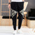 100% Cotton Chinese Style Ankle Banded Pants Ninth Pants