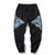 100% Cotton Chinese Style Ankle Banded Pants Ninth Pants