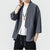 Loose Men's Cardigan Kimono Shirt Samurai Costume