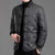 Mandarin Collar Strap Button Chinese Style Down Jacket