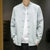 Loose Casua Tang Suit Jacket with Stand Collar Jacquard Chinese Style Coat