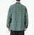 Chinese Style Men's Trendy Plaid Long Sleeve Shirt Casual Corduroy Large Size Top