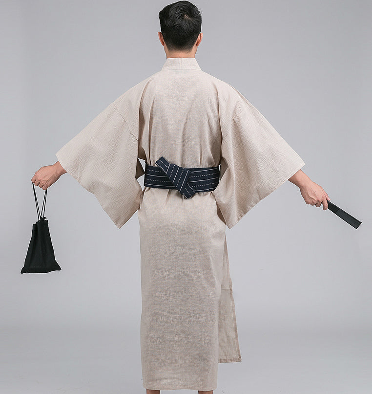 Traditional Japanese Kimono Retro Samurai Robe – IDREAMMART