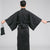 Karos & Karos Muster Traditioneller japanischer Kimono Retro Samurai Robe