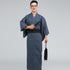 Patrón de cuadros y cuadros Kimono japonés tradicional Bata de samurái retro