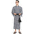 Verheißungsvolles Muster Traditioneller japanischer Kimono Retro Samurai Robe