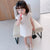 Ruffle Sleeve Floral Lace Kid's Cheongsam Dress