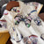 Mini robe chinoise Cheongsam à motif papillon et col mandarin