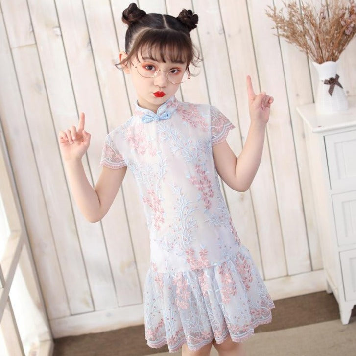 Cap top dress for girl top