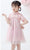 Taille Empire Cheongsam Top Floral Dentelle Princesse Style Fille Robe Chinoise