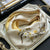 Pañuelo de seda 100% natural de nivel superior con bordado floral hecho a mano