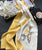 Pañuelo de seda 100% natural de nivel superior con bordado de peonía hecho a mano