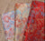 Tissu de brocart de motif de feux d'artifice pour les housses de coussin de vêtements chinois