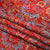 Tissu de brocart de motif de feux d'artifice pour les housses de coussin de vêtements chinois