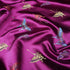 Tissu de brocart de motif de papillon pour les housses de coussin de vêtements chinois