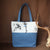 Hand Drawing Bamboo Chinese Style Canvas Shoulder Bag