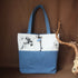 Hand Drawing Bamboo Chinese Style Canvas Shoulder Bag