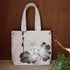 Hand Drawing Lotus Chinese Style Canvas Shoulder Bag