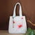 Hand Drawing Equinox Flower Chinese Style Canvas Shoulder Bag
