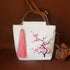 Hand Drawing Prune Tree Chinese Style Canvas Shoulder Bag Handbag