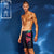 Plus Size & Quick-dry Men's Swimming Trunks with Guan Yu Pattern