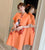 Lion Dance Pattern Plus Size Mini Modern Cheongsam Dress