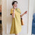 Plaids & Checks Pattern Plus Size Knee-length Modern Cheongsam Dress