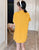 Plus Size Knee-length Modern Cheongsam Dress with Kitten Embroidery Applique