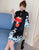 Trumpet Sleeve Key Hole Neck Plus Size Modern Cheongsam Dress