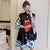 Trumpet Sleeve Key Hole Neck Plus Size Modern Cheongsam Dress