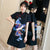 Short Sleeve Mandarin Collar Plus Size Modern Cheongsam Dress