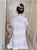 Plus Size Knee-length Modern Cheongsam Striped Dress