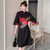 Plus Size Dragon & Phoenix Pattern Modern Cheongsam Day Dress