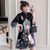 Plus Size Trumpet Sleeve Modern Cheongsam Day Dress