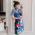 Plus Size Short Sleeve Modern Cheongsam Day Dress