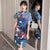 Plus Size Short Sleeve Modern Cheongsam Day Dress