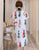 Plus Size Kimono Women Pattern Modern Cheongsam Day Dress