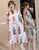 Vestido de día cheongsam moderno con estampado de kimono de talla grande para mujer