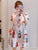 Plus Size Kimono Women Pattern Modern Cheongsam Day Dress
