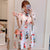 Plus Size Kimono Women Pattern Modern Cheongsam Day Dress